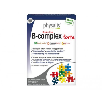 Vitamine B complex Forte Physalis 60 tabletten