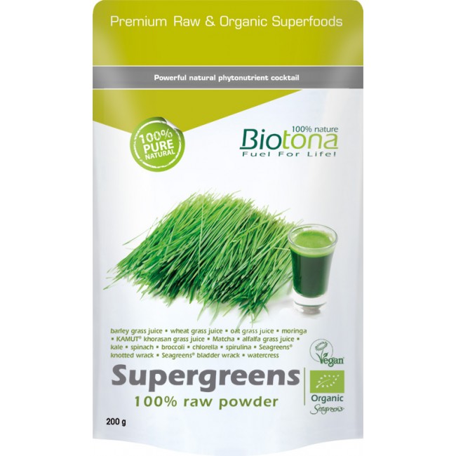 Biotona Supergreens poeder 200 gram