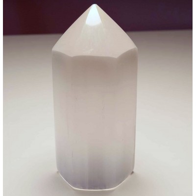 Seleniet Kristal vorm geslepen 10 cm
