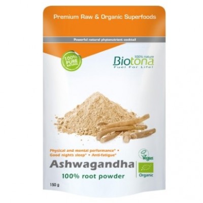 Aswagandha super food poeder Biotona 150 gram