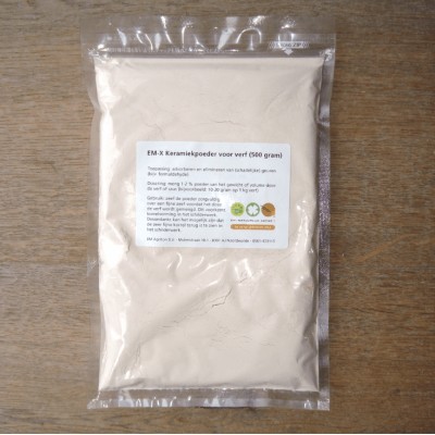 EM-X Keramiek Wit poeder voor verf 500 gram