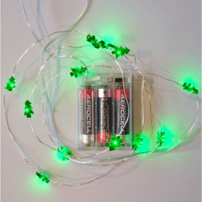 LED Twinkel lichtjes groene kerstboom
