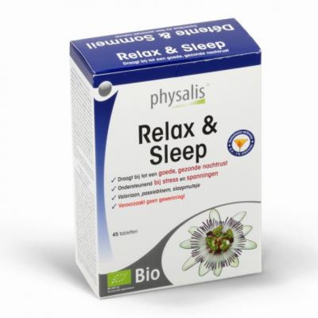 Relax & Sleep Bio Physalis 45 tabletten